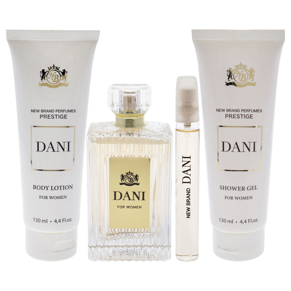 Prestige Dani by New Brand for Women 4 Pc Gift Set - Picture 2 of 4